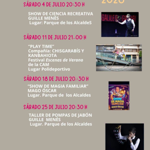Julio cultural en Valdemaqueda